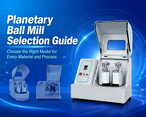 Planetary Ball Mill Selection Guide