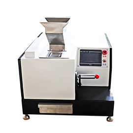 Experimental jaw crusher