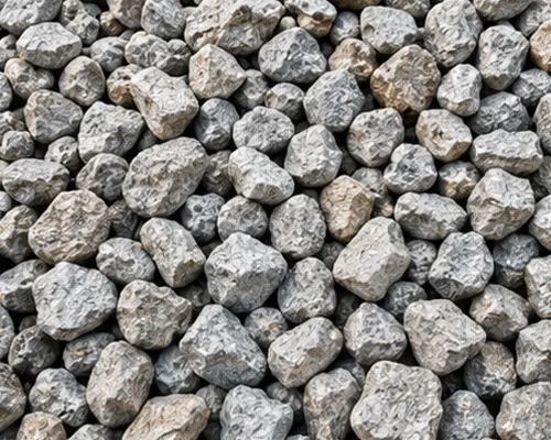 Medium crushed materials