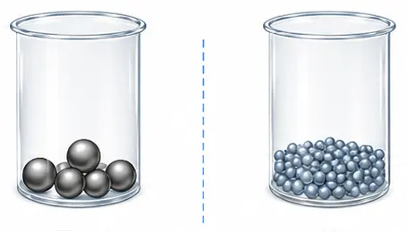 Suggested diagram for ball diameter selection