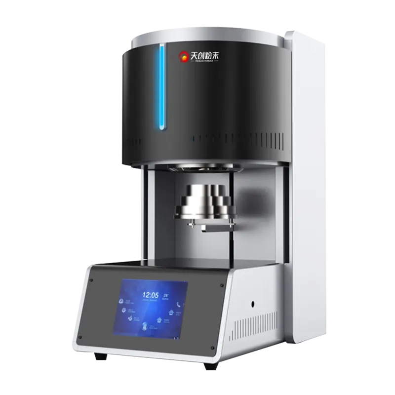 T-Bright Plus sintering furnace setup for laboratory sintering cycles