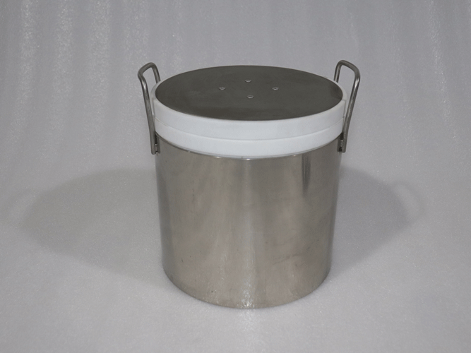 PTFE planetary mill jar configuration for inert and low-contamination milling