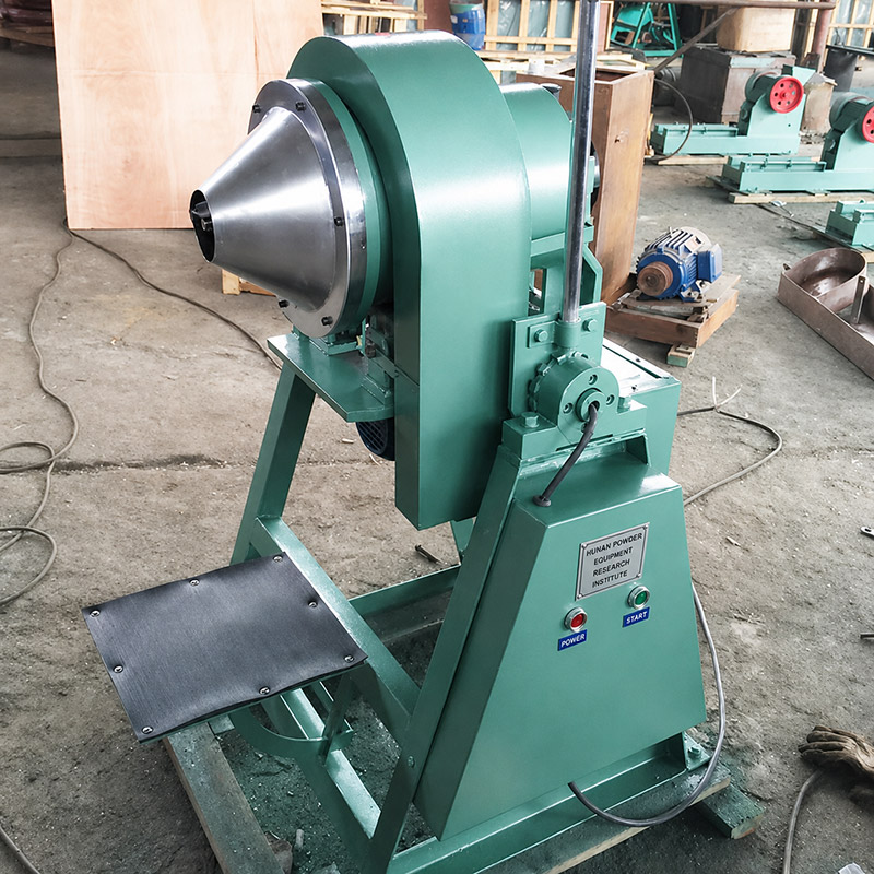 Laboratory rod grinder control panel and safety guard