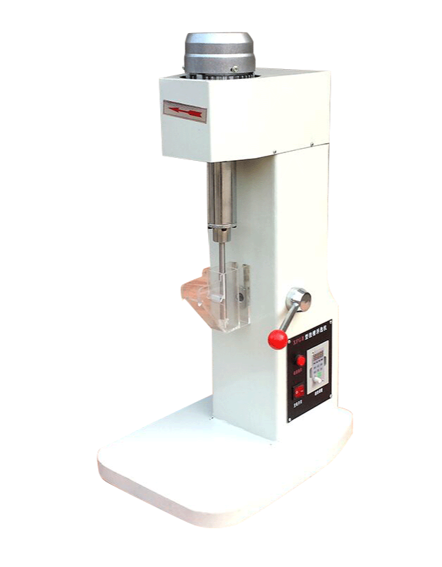 Close-up of hanging tank flotation machine impeller and froth zone