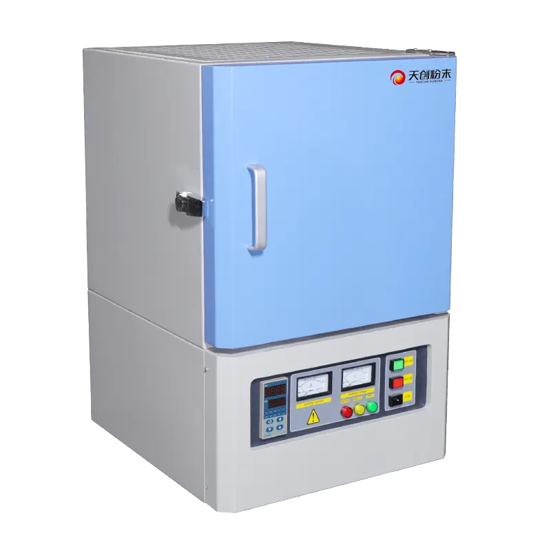 TENCAN muffle furnace chamber and controls