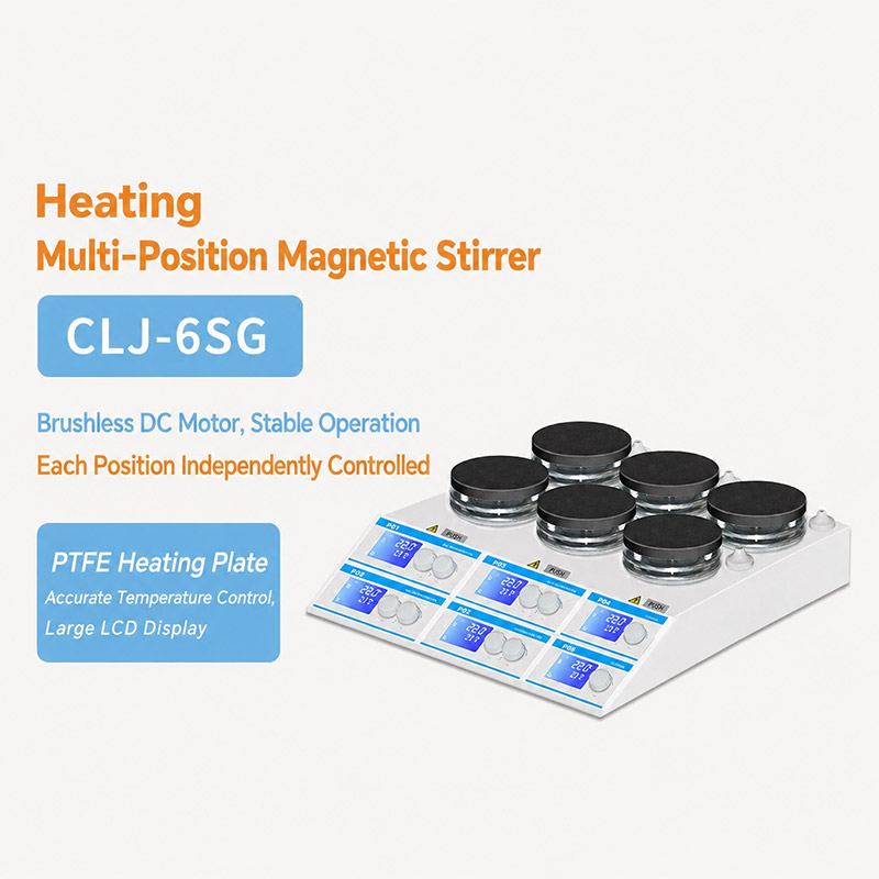 Multi station magnetic stirrer