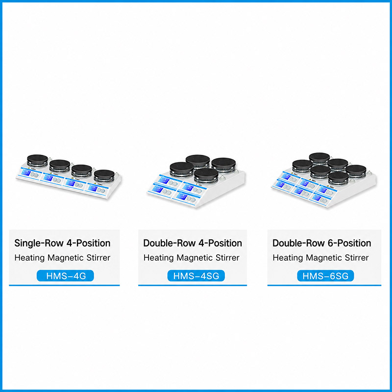 Multi station magnetic stirrer