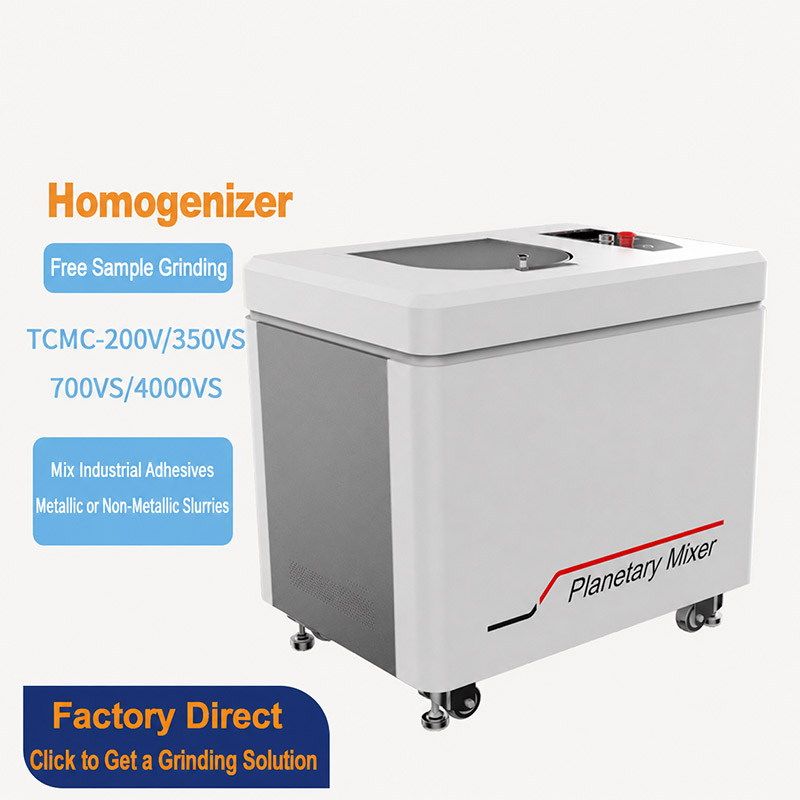 Non invasive material homogenizer