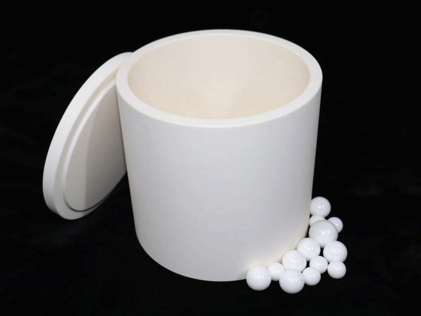 corundum planetary mill jar