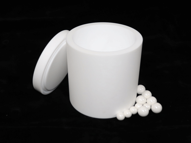 PTFE planetary mill jar