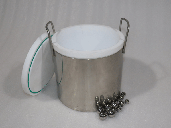 PTFE planetary mill jar