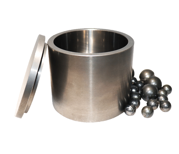 Tungsten carbide planetary mill jar