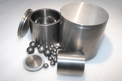 Tungsten carbide planetary mill jar