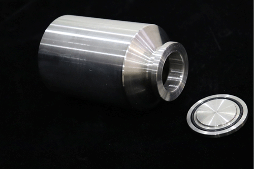Stainless steel roll mill jar