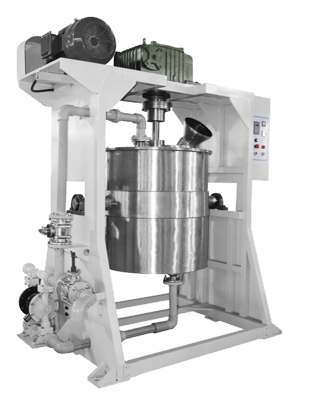 Production type stirred ball mill