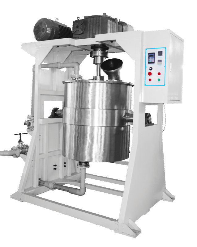 Production type stirred ball mill