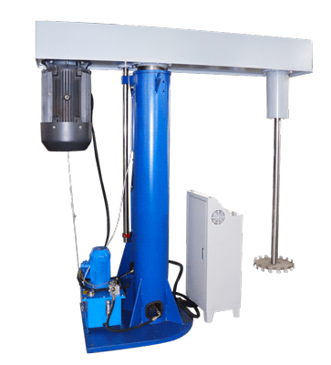 Hydraulic single axis disperser