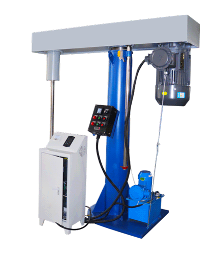 Hydraulic single axis disperser