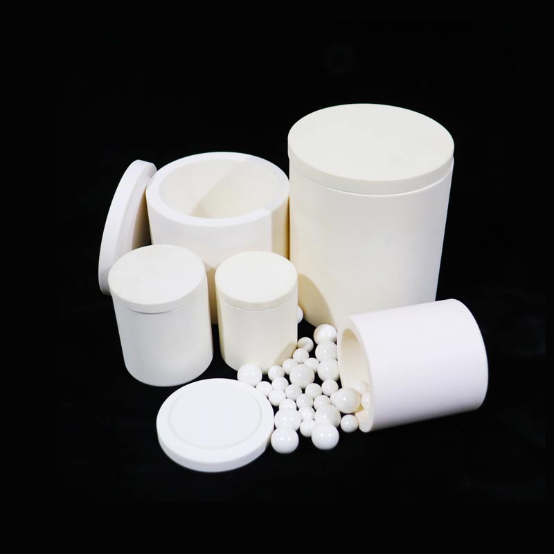 Special grade corundum planetary ball mill tank