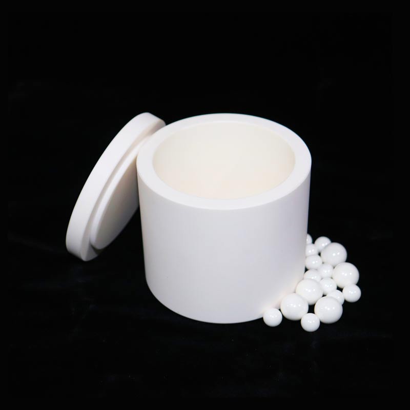 Special grade corundum planetary ball mill tank