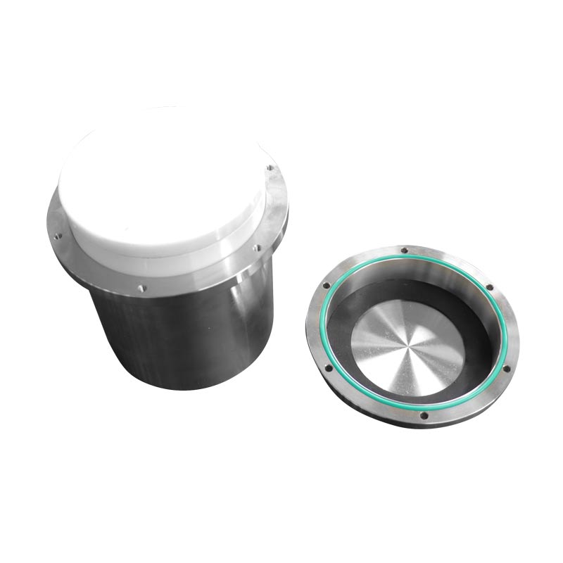 304 stainless steel lined with zirconia mill jar