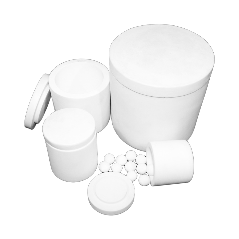 A grade Corundum planetary Mill Jar