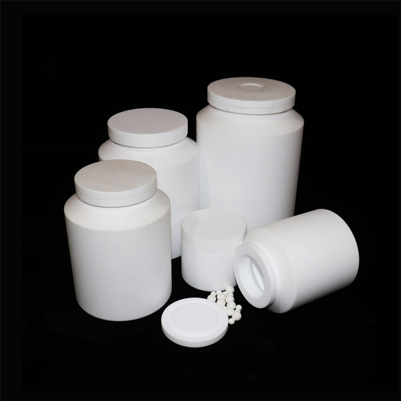 PTFE-Rollenmahlkrug für Kugelmühlen