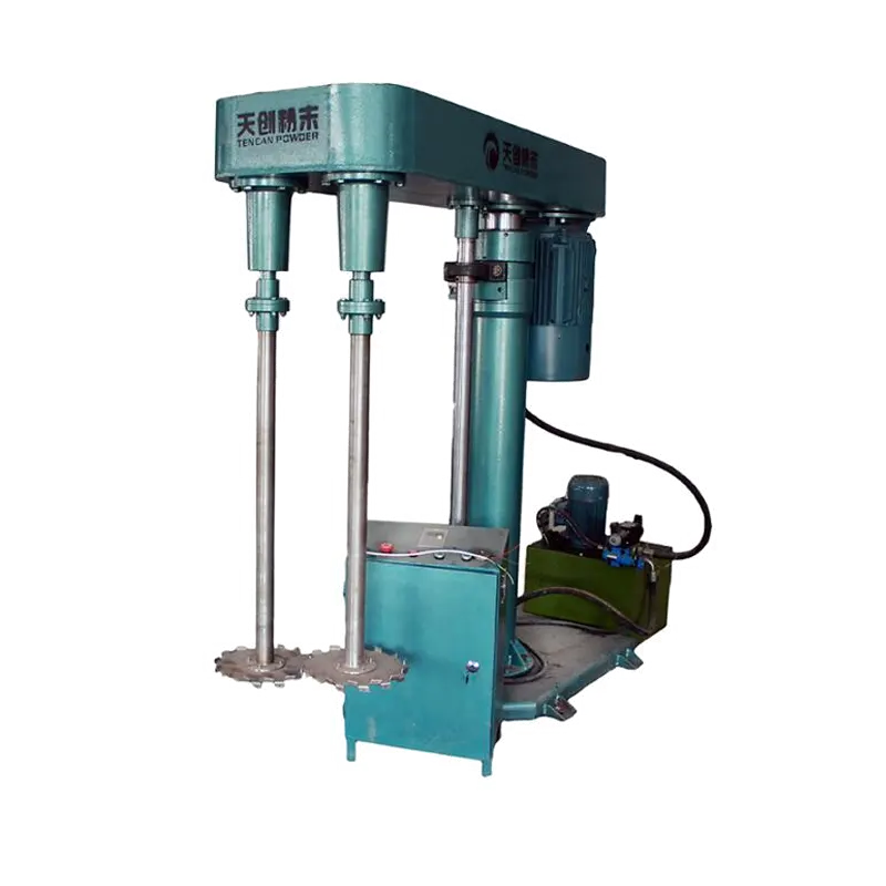 Hydraulic dual-shaft disperser
