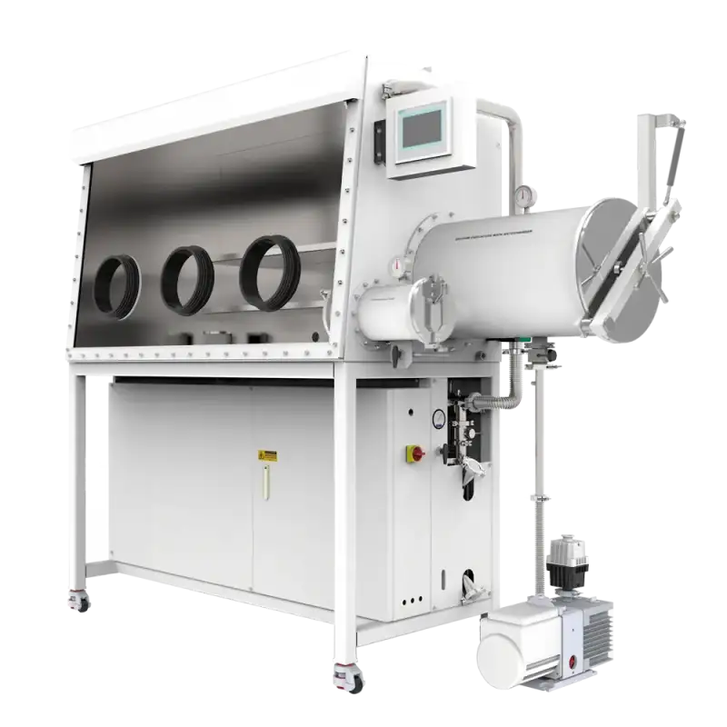 glove box with purification system