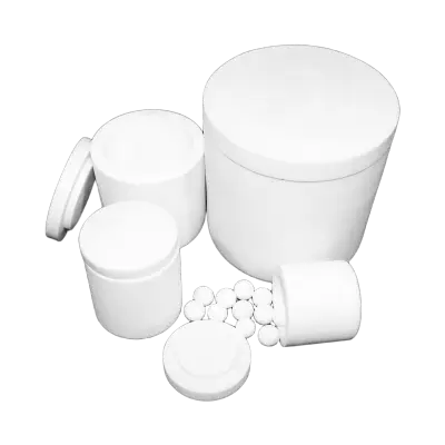 A grade Corundum planetary Mill Jar